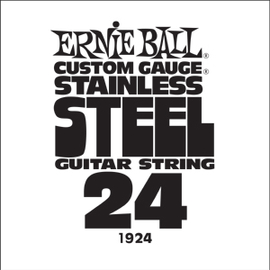 Струна для електрогітар ERNIE BALL .024 Stainless Steel P01924, image 